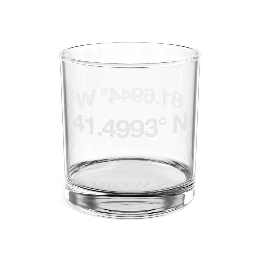 "COORDS" 10 Oz. Rocks Glass