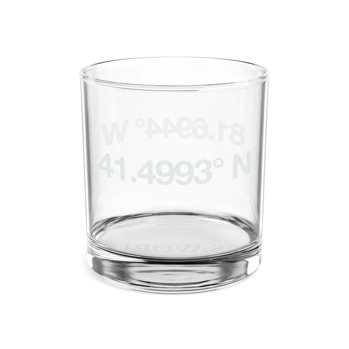 "COORDS" 10 Oz. Rocks Glass